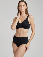 Braga sin costuras de cintura media