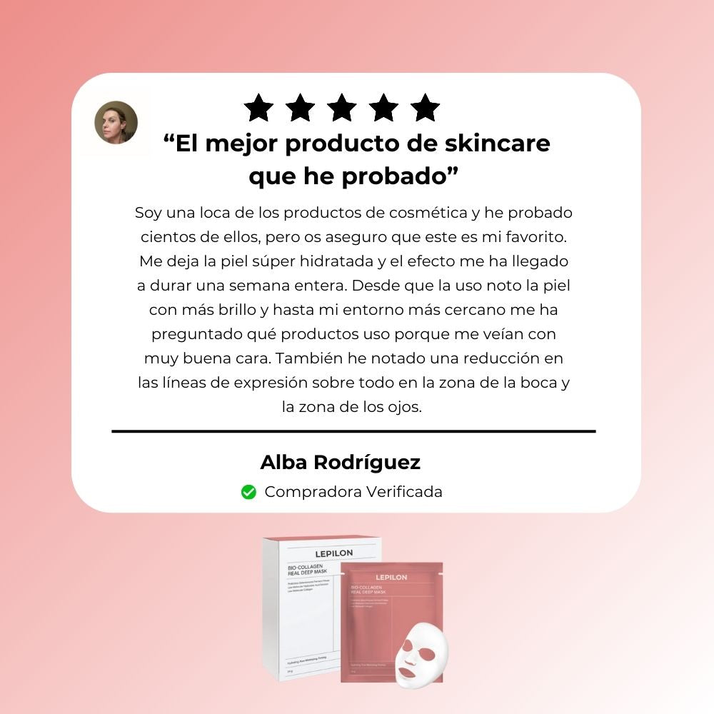 Mascarilla de Bio-Colágeno