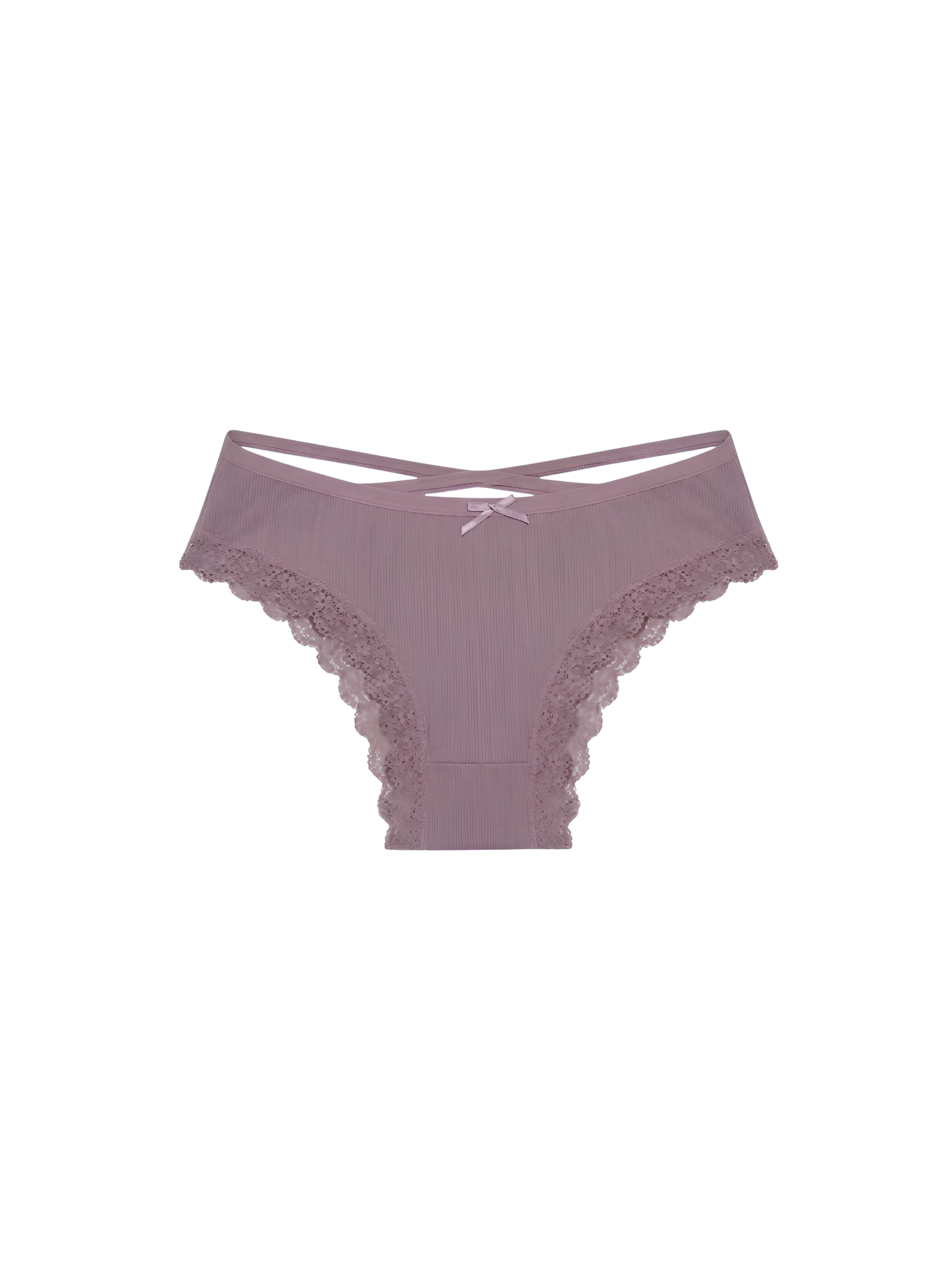 Braguita Brasileña de Algodón con Encaje